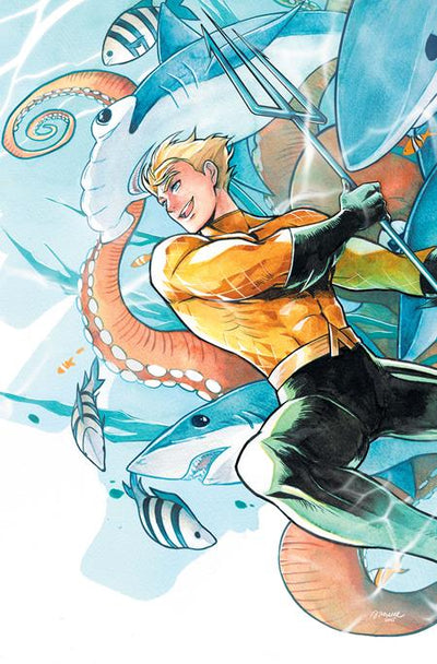 AQUAMAN - CVR D SAOWEE CARD STOCK VAR #14