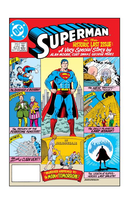 SUPERMAN - 423 FACSIMILE EDITION CVR A CURT SWAN (WHATEVER HAPPENED TO THE MAN OF TOMORROW PART 1 OF) #1