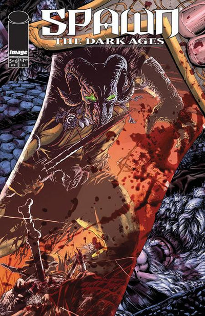 SPAWN THE DARK AGES CVR B TONY PARKER VAR #5