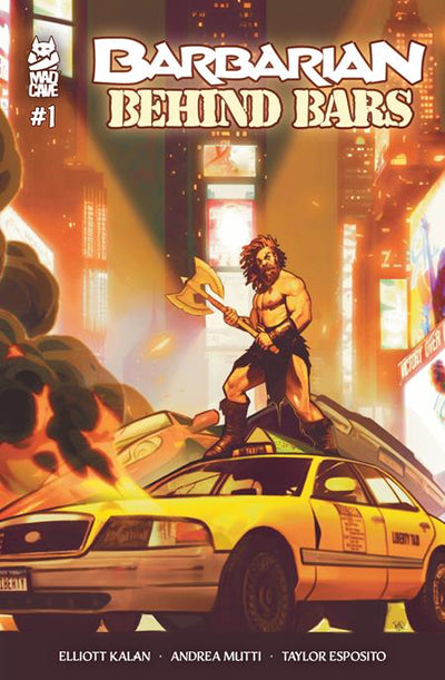 BARBARIAN BEHIND BARS - CVR A FRANCESCO TOMASELLI #1