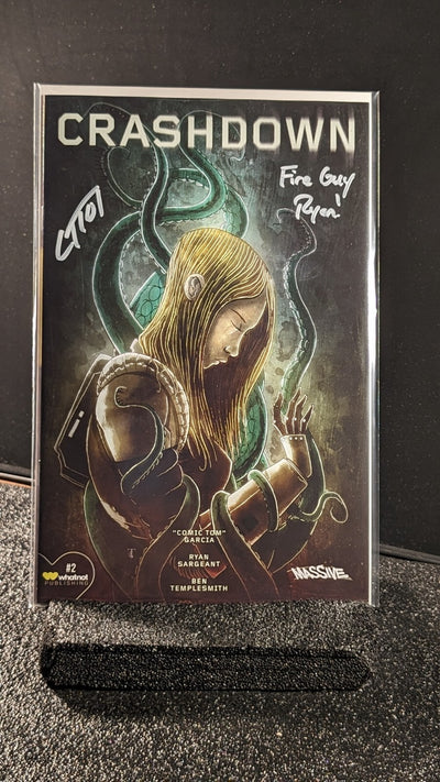 Crashdown #2 Variant Double Signed! Crashdown #3 Tyler Kirkman Cover! 2024