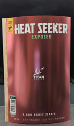 Heat Seeker: Exposed - A Gun Honey Series #4F  Carla Cohen Foil Virgin Variant