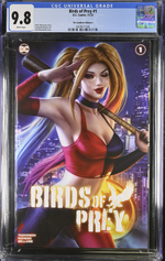 Birds of Prey #1I CGC 9.8 Harley Cover Sun Khamunaki Exclusive Variant