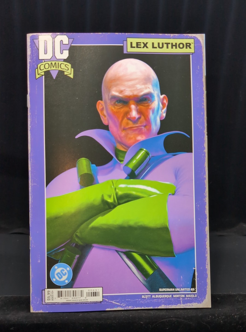 Superman Unlimited #6B Mark Spears Trading Card Variant