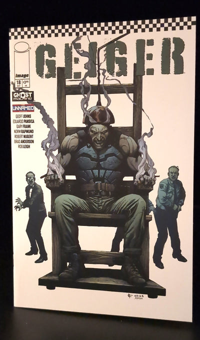 Geiger #18 A/E Choose your Cover! Gary Frank regular or Youngblood Team-up B&W