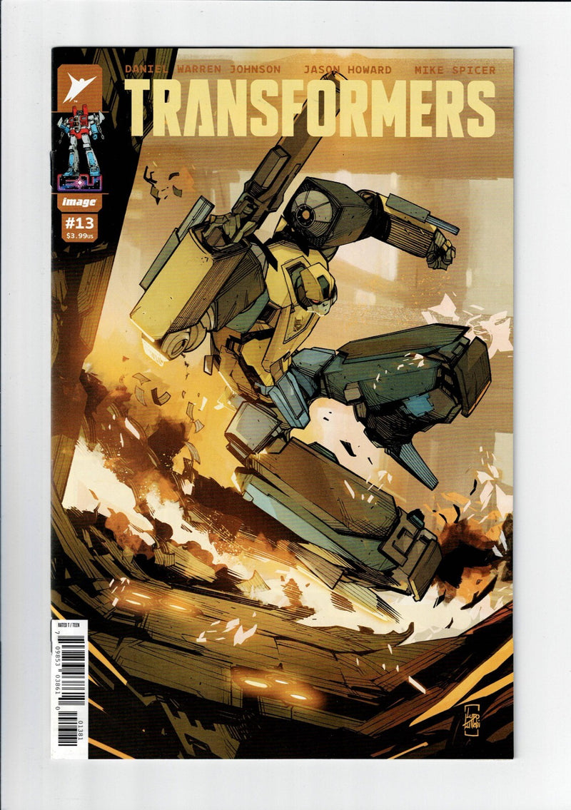 Transformers #13 Cvr H Ludo Lullabi Var Image Comics Comic Book