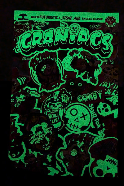CRANIACS #3 (OF 4) CVR D JOE SIMKO GLOW IN THE DARK VAR