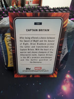 2025 Marvel Blue Foil Capt. Britain 166/299 Amaranth 178/299 Fin Fang Foom 293