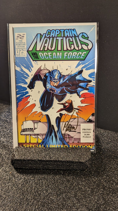 Captain Nauticus and the Ocean Force #1 Signed by Bill Maus Limited Edition