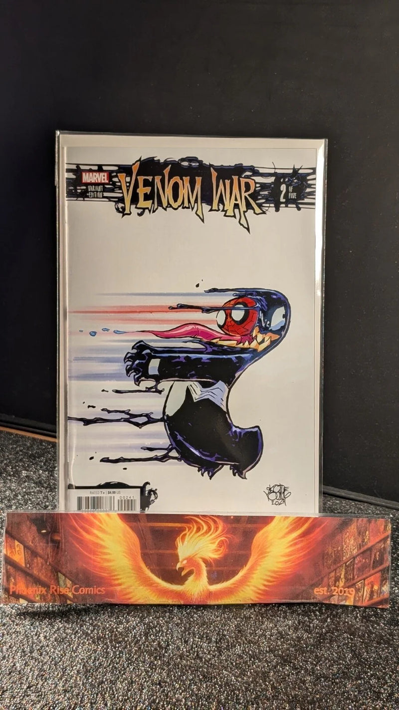 VENOM WAR #2 PART 2 2ND APP OF VENOM HORSE SKOTTIE YOUNG VARIANT COVER 2024