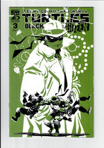 Teenage Mutant Ninja Turtles Black White & Green #1 Riley Rossmo Variant 2024