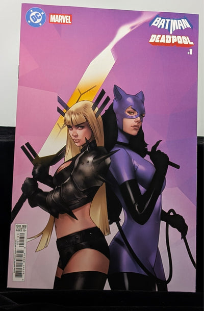 DC Marvel Batman Deadpool #1 A/B 2nd Printing