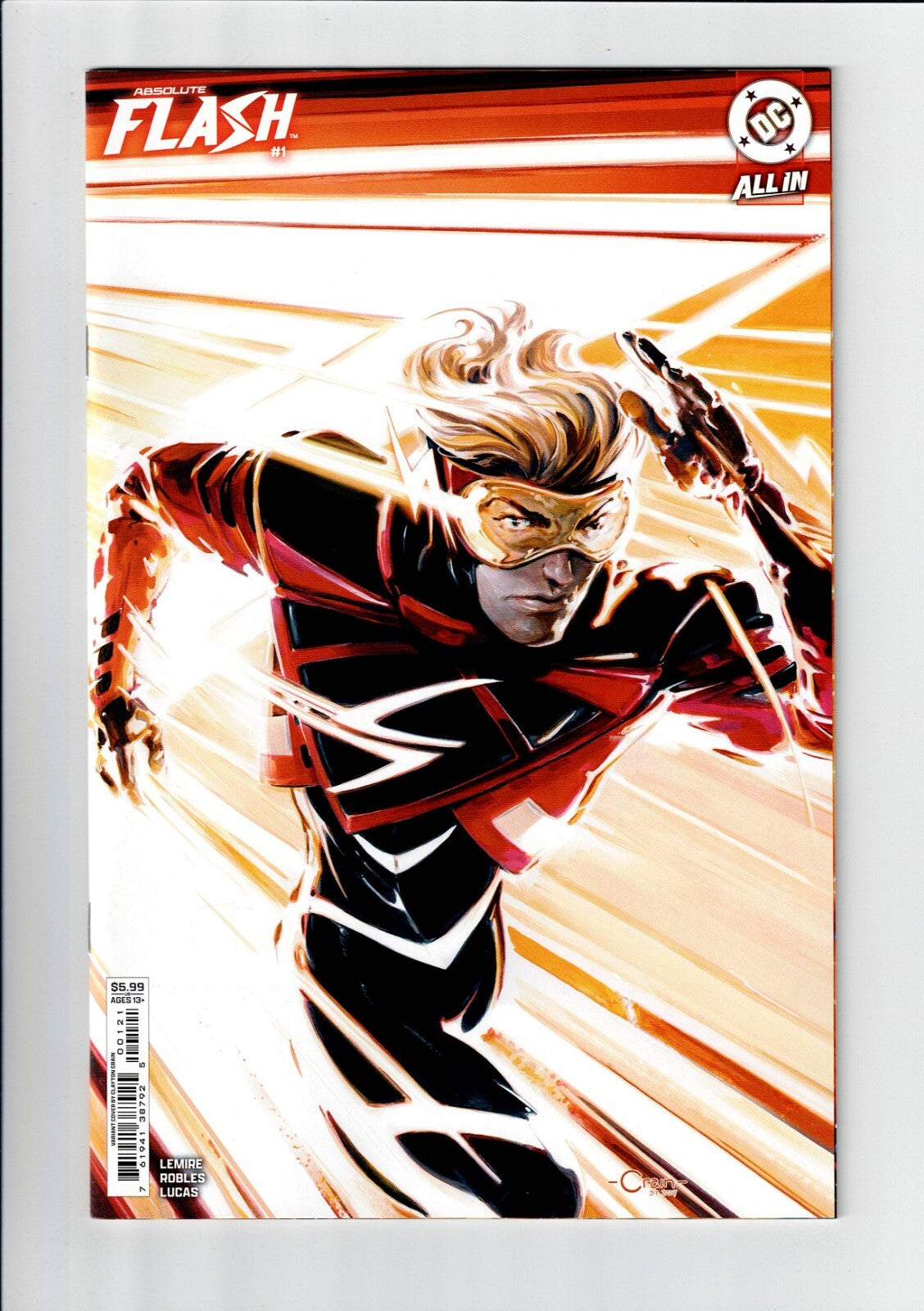 Absolute Flash #1 HUGE 6 BOOK BUNDLE! #1 A/B/C/G/H/K!