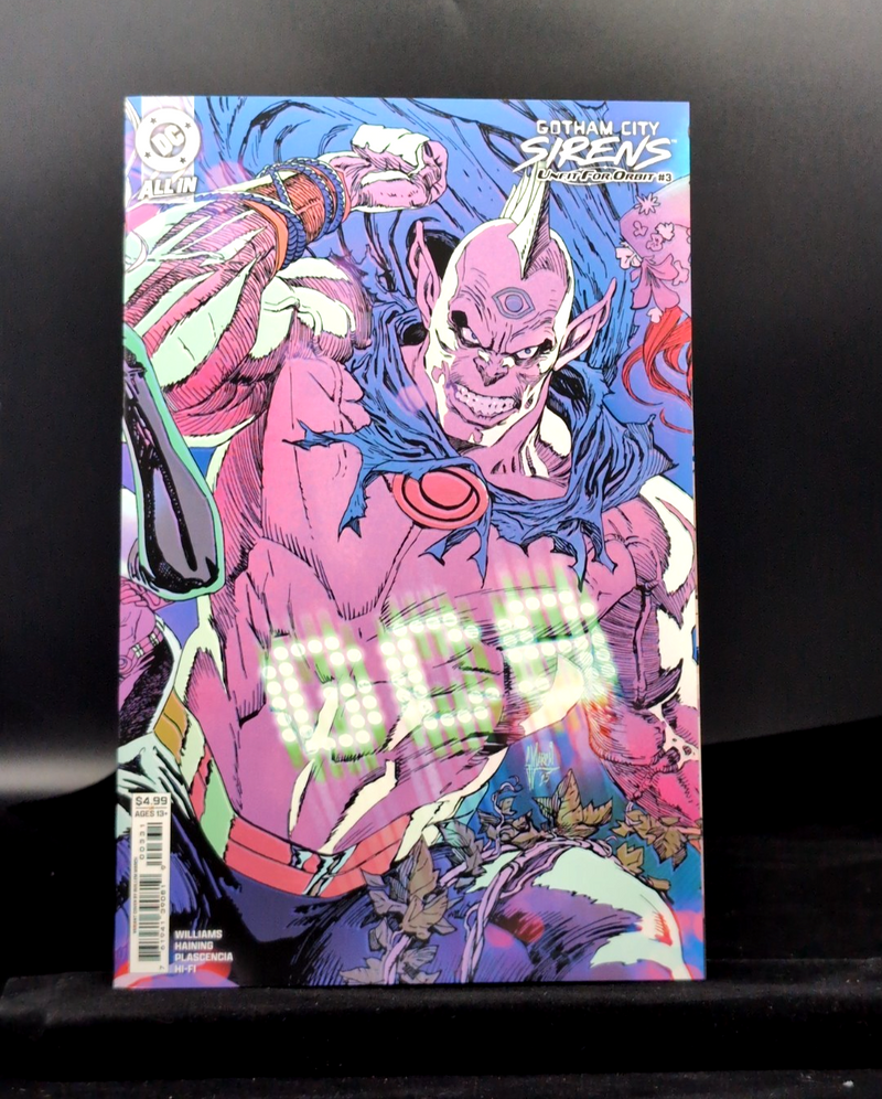 Gotham City Sirens: Unfit for Orbit #3C Guillem March Connecting Variant