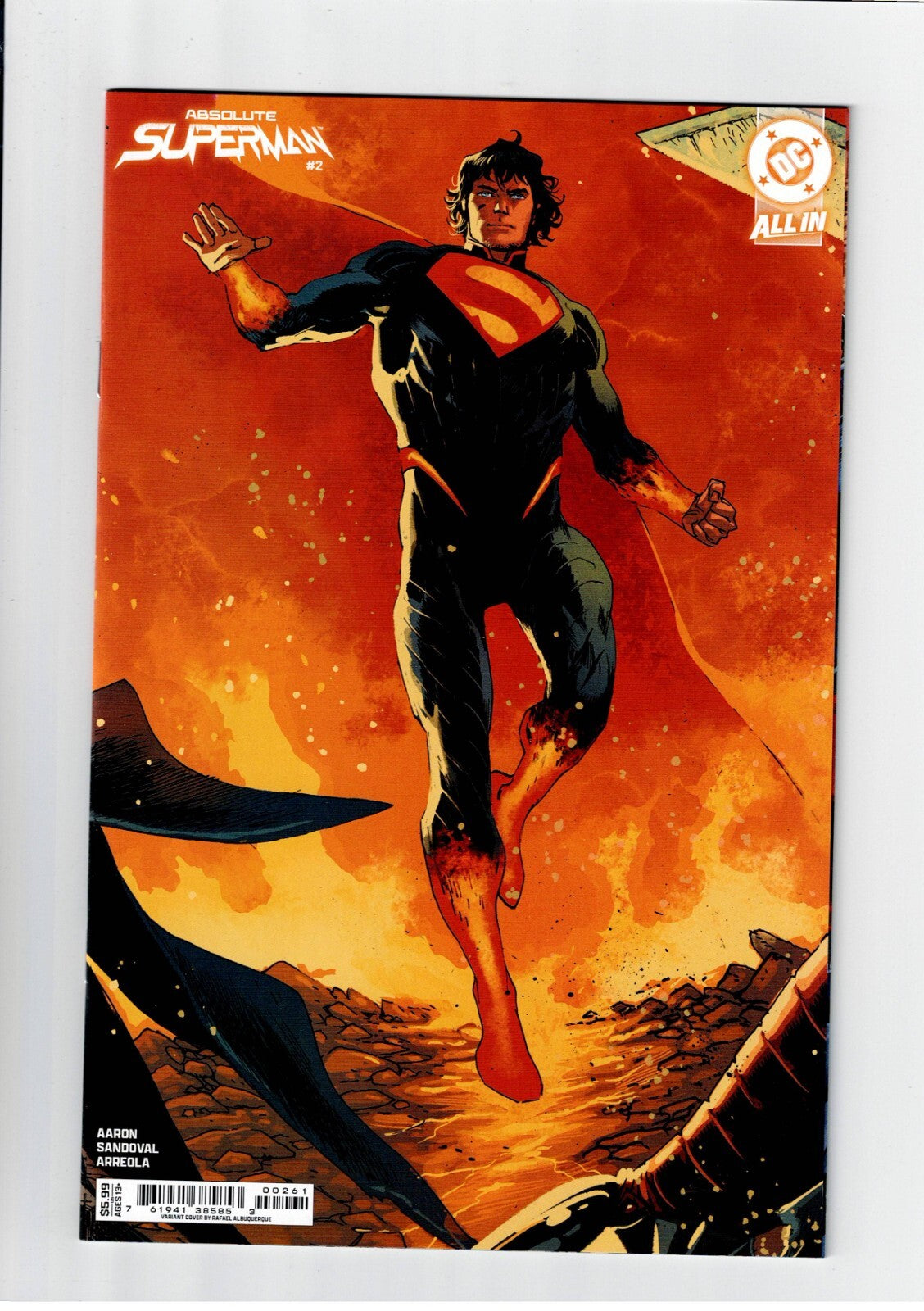 Absolute Superman 2C/F & 3B Variants! Jason Aaron 2024 DC