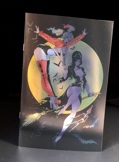 Harley Quinn X Elvira #1 Choose your Variant! 2025 Dynamite Mark Spearks Sveta
