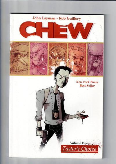 Chew Volume One Taster's Choice Trade Paperback Graphic Novel