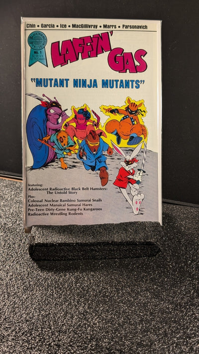 Laffin' Gas #1 1896 Adolescent Radioactive Black Belt Hamsters!