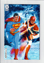 Justice League Unlimited #5C Superman/Flash Race Homage!! Mark Spears!