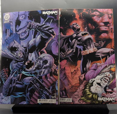 Batman #158 B/C Jim Lee Connecting Variant 2025 Two Book Set
