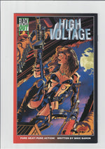 Bad Girls of Blackout #1B 1995 Signed Brock Hor & Bonus Wizard Bad Girl Poster