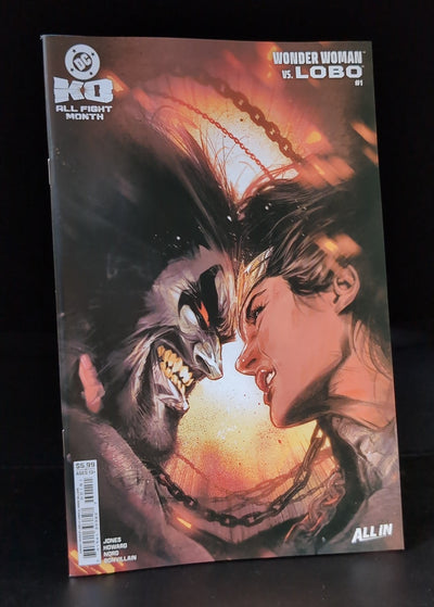 DC K.O. Wonder Woman vs. Lobo #1 B/C/D/E Choose you Cover!