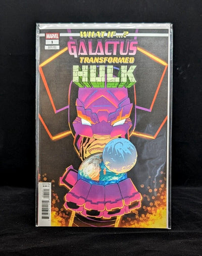 What If...? Galactus Transformed Hulk 1 B/C Mark Bagley and Frank Miller Variant