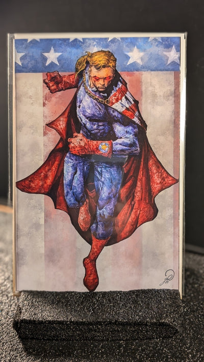 THE BOYS #1 Johnny Desjardins Homelander UNRELEASED Ltd 1000 With COA