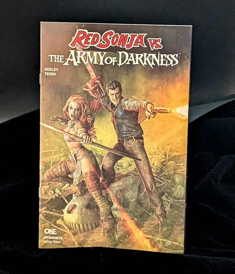 Red Sonja vs. The Army of Darkness #1A Bjoren Bends Cover 2025 Dynamite