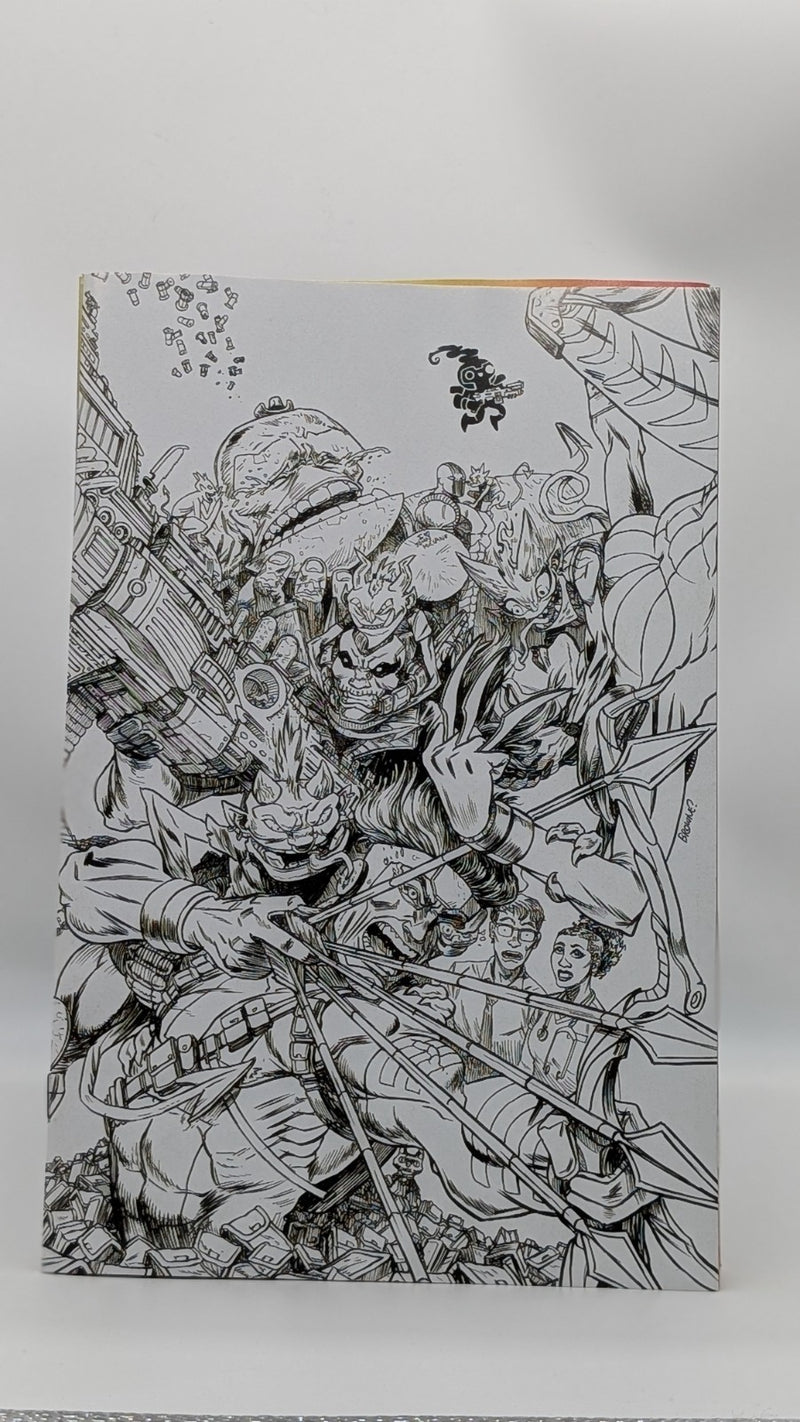 Lucky Devils #6D Ryan Browne YoungBlood B&W Virgin Variant