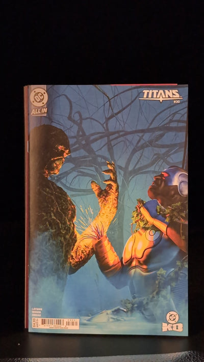 TITANS #30 CVR C MARK SPEARS CARD STOCK VAR DC K.O. 2025