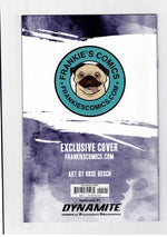 Gargoyles #1BX Rose Besch Virgin Cover with Remarque by Eskivo! RARE!!!