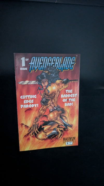 Avengeblade #1 & 2 1996 Maximum Press Parody