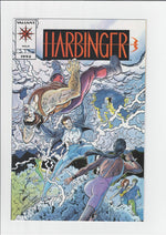 Harbinger #0 Valiant Comics 1992 NM 1st Print Run Blue Cover