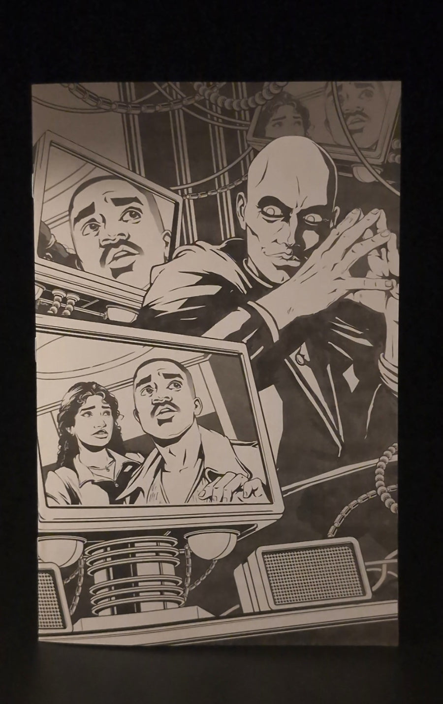 Doctor Who: The Prison Paradox #1G Flops Color Your Own Variant 2025 Titan Comic