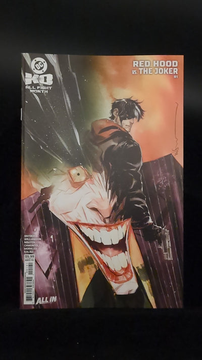 DC K.O. RED HOOD VS JOKER #1 B/C/D Choose your Cover! 2025
