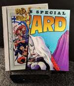 Bad Girls of Blackout #1B 1995 Signed Brock Hor & Bonus Wizard Bad Girl Poster