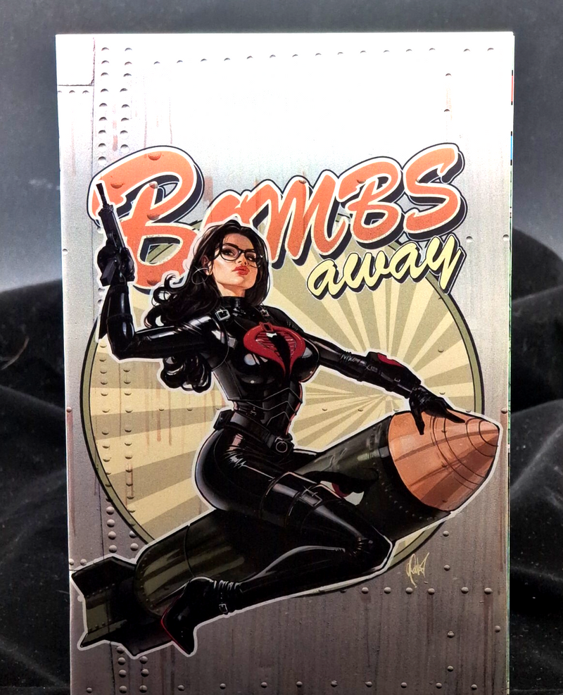 G.I. Joe #316 D/E Cedric Poulat Exclusive Virgin/Virgin Spot Foil Variant LTD750