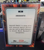 2025 Marvel Blue Foil Capt. Britain 166/299 Amaranth 178/299 Fin Fang Foom 293