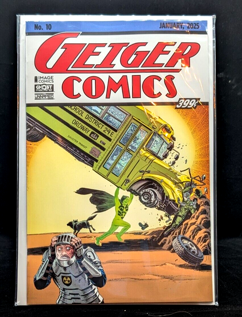Geiger #10 - Action Comics #1 Homage (2025)
