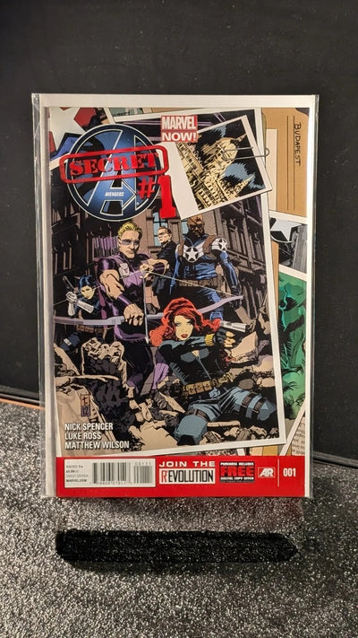 Secret Avengers #1 Marvel 2013 Hawkeye Black Widow Nick Fury Jr Joins