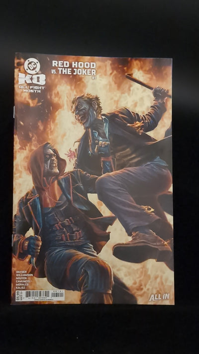 DC K.O. RED HOOD VS JOKER #1 B/C/D Choose your Cover! 2025