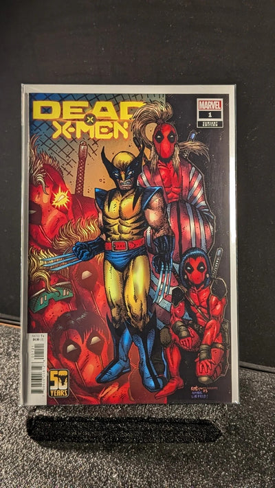 Dead X-Men #1 Kevin Eastman 50 Years of Wolverine Variant Deadpool Variant