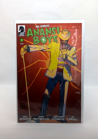 Anansi Boys #1 B/C & 2 B Shawn Martinbrough & Denys Cowan Variant 2024 Image