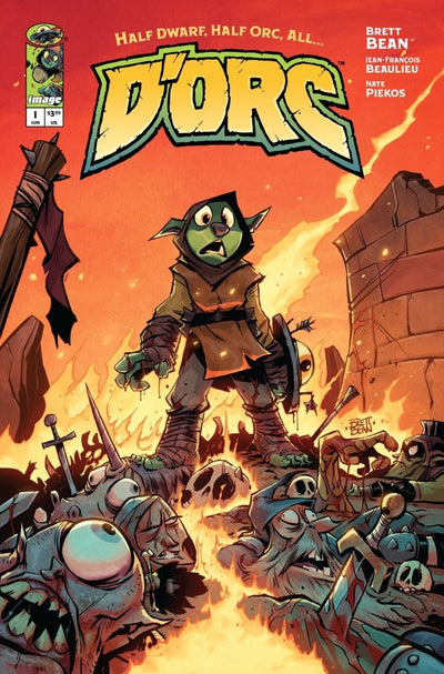 D'ORC #1 A/B/C - Choose your Cover!!! New series from Brett Bean 2026!