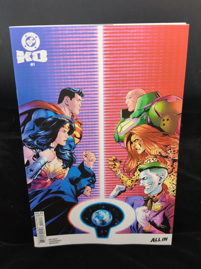 DC K.O. #1 M 1:25 and #1 O Greg Capullo