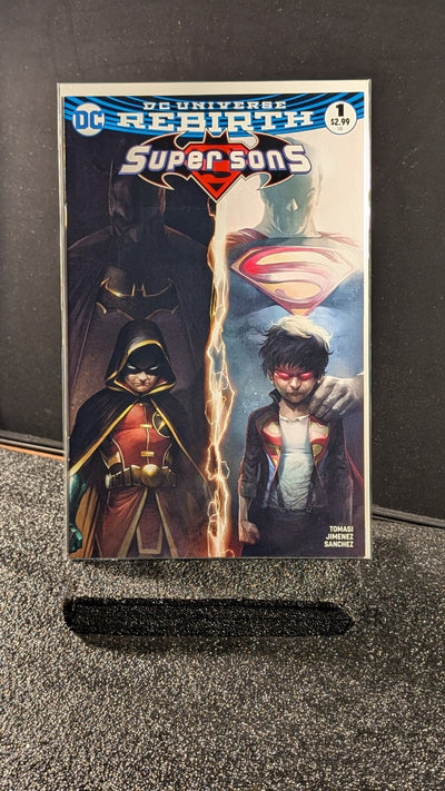 SUPER SONS #1 (DC COMICS 2017) DU UNIVERSE REBIRTH | MATTINA BLACK AND WHITE LTD