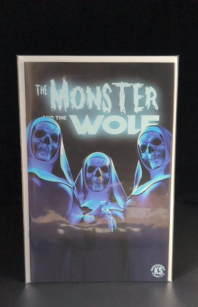 Mark Spears: The Monster and the Wolf #1A-70 Glow-in-the-Dark Nuns Variant 1:700