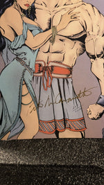 Samson 1/2 Signed William Billy Tucci ~ Peter Caravette Samson Comics 1995 NM-
