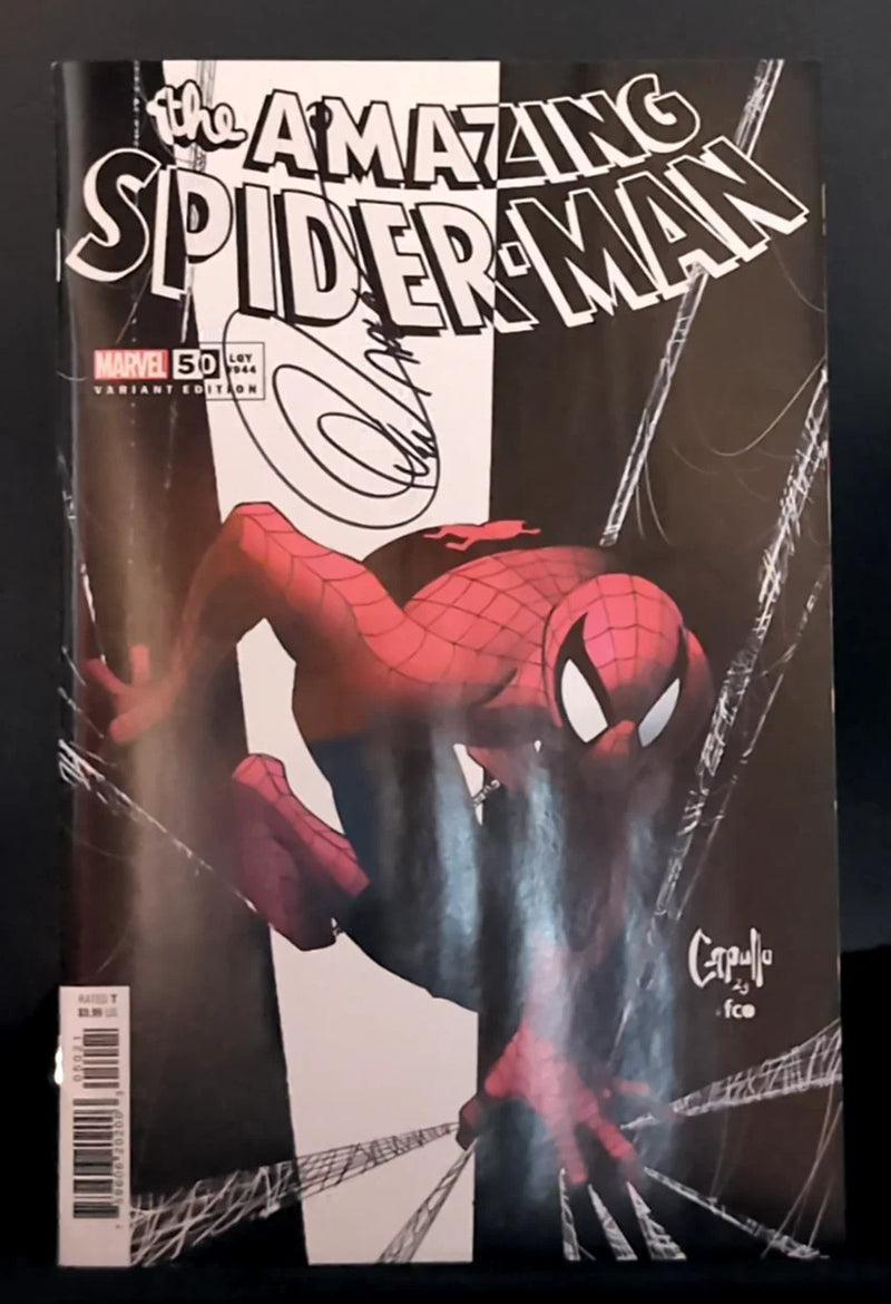 Amazing Spider-Man #50B Signed by Greg Capullo 2024